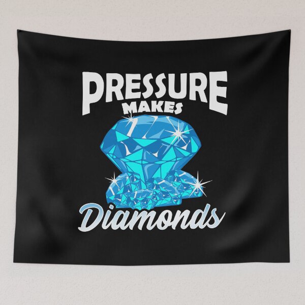 Item preview, Cute Pressure Makes Diamonds Motivational Hustle designed and sold by perfectpresents.