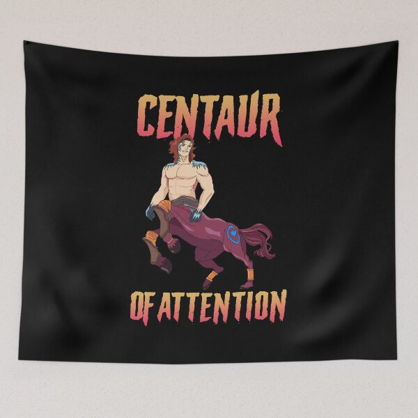 Item preview, Funny Centaur of Attention Pun Greek Mythology designed and sold by perfectpresents.