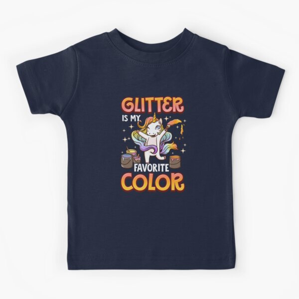 Baby And Toddler Girls Short Sleeve Glitter 'Love My Mama Llama' Graphic  Tee