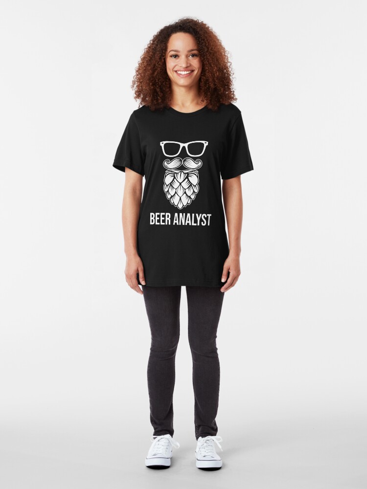 Alternative Ansicht von Beer Analyst - Craft Beer Slim Fit T-Shirt