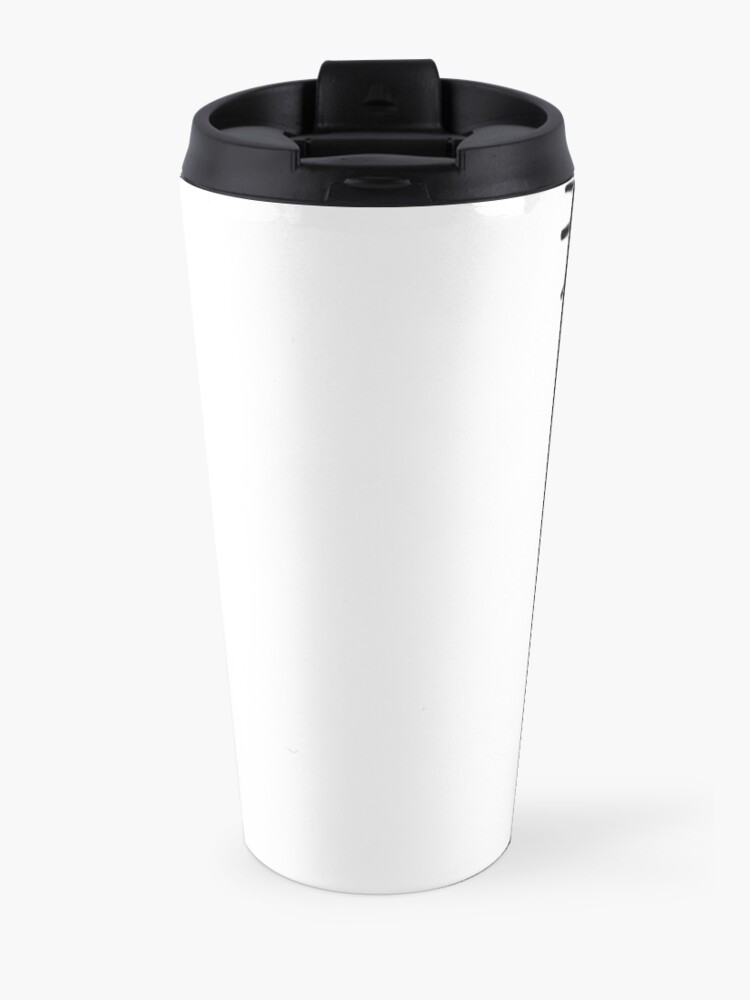 Alternate view of Funny Black Cat Travel Mug