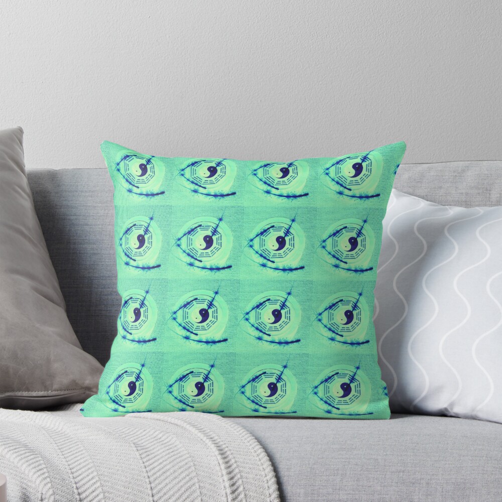 Item preview, Throw Pillow designed and sold by Retsumdk.