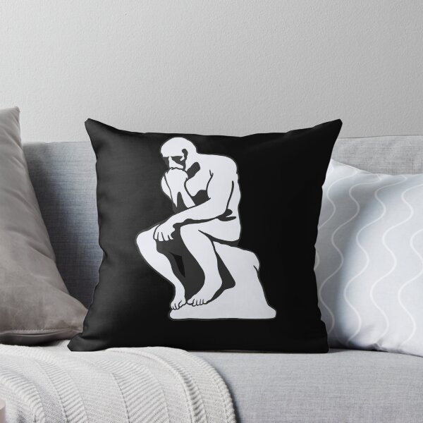 Item preview, Rodin - The Thinker (versión minimalista limpia) designed and sold by isstgeschichte.
