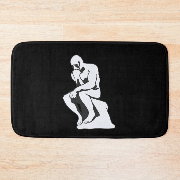 Item preview, Rodin - The Thinker (clean minimal version) designed and sold by isstgeschichte.