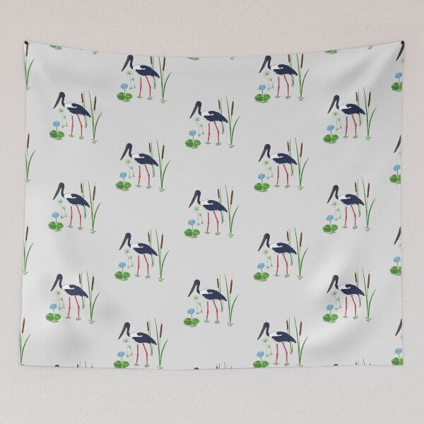 Item preview, JABIRU - Black-Necked Stork designed and sold by Rob Price.