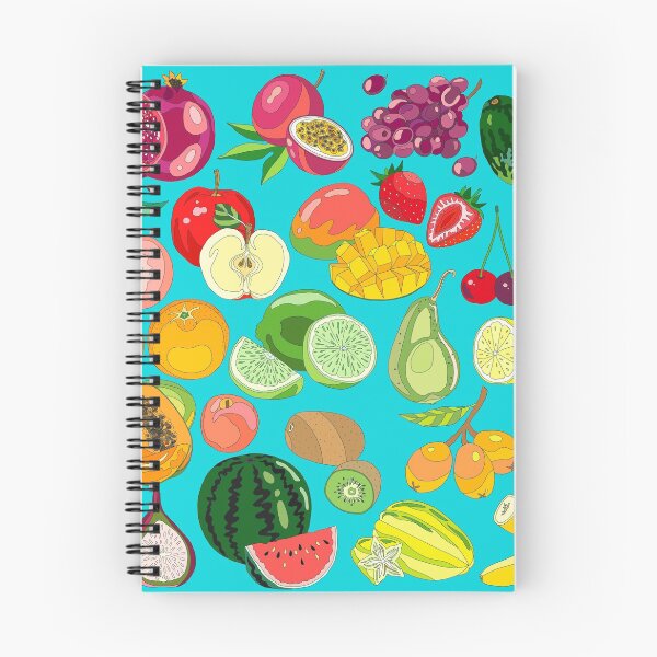 Item preview, Fruits Paradise in Turquoise Blue designed and sold by m-lapino.