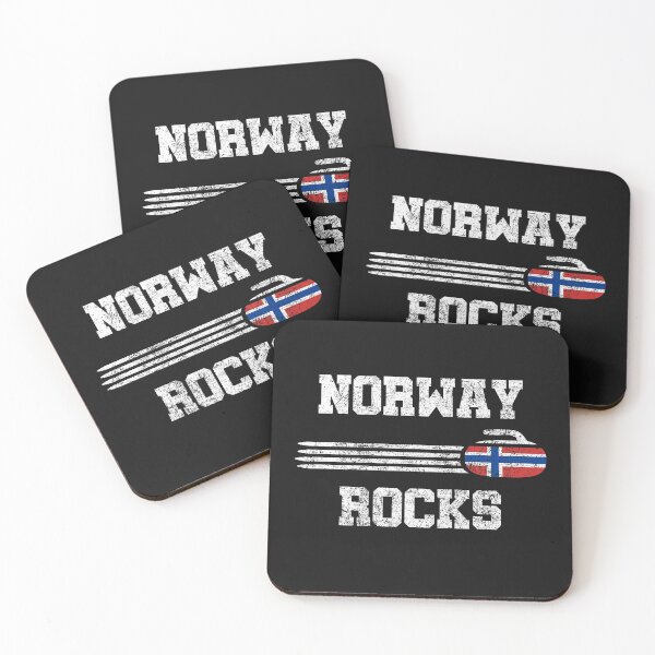 Item preview, Curling Norway Rocks Curling Stone T Shirt designed and sold by Dan66.