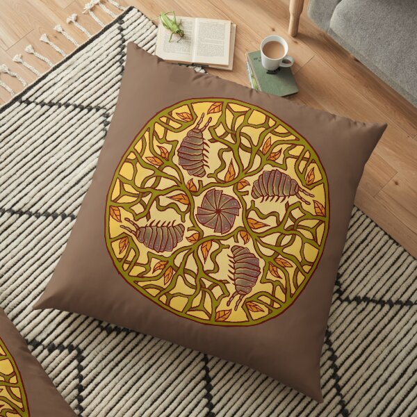 Woodbug Wonderland Floor Pillow