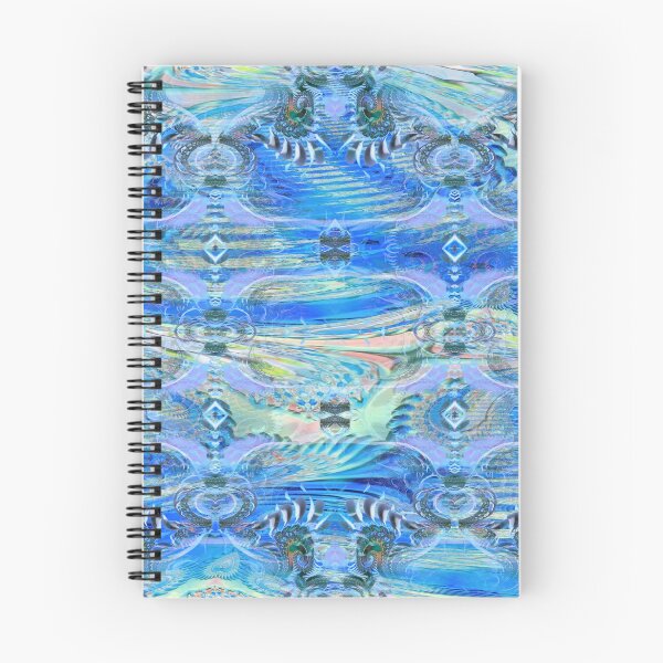 Item preview, Ocean Colours Fractal Pattern. Abstract designed and sold by MindTravel.