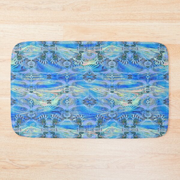 Item preview, Ocean Colours Fractal Pattern. Abstract designed and sold by MindTravel.