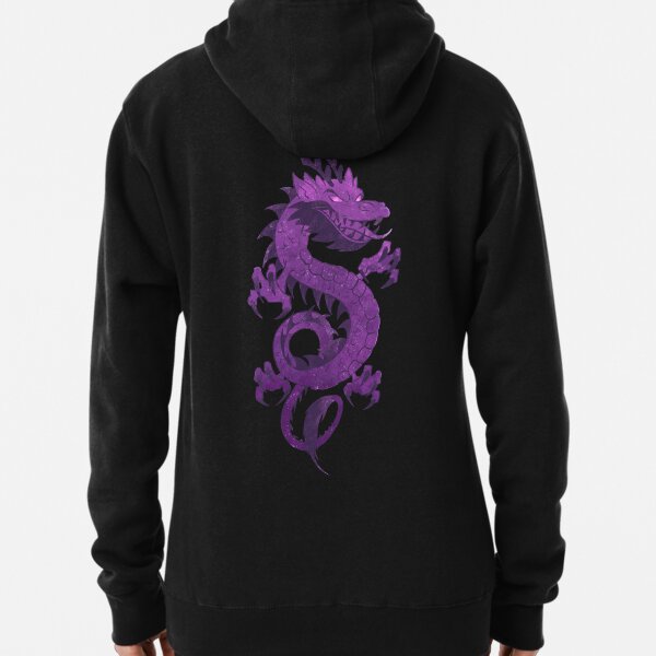 Purple Dragons Pullover Hoodie
