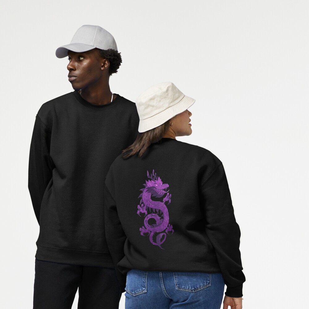 Purple Dragons Lightweight Hoodie for Sale by Elisa B Redbubble