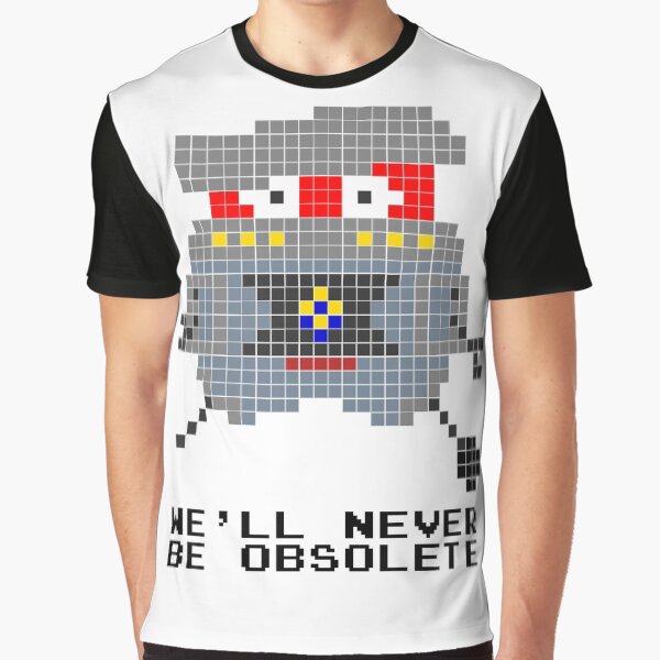 We'll Never Be Obsolete (Floaty Robot Buddy) Graphic T-Shirt