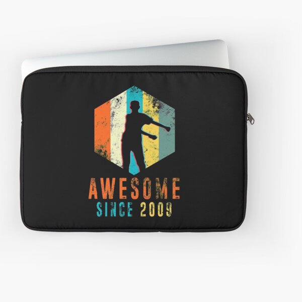 Awesome Since 2009 Vintage 2009 - Floss Dance 10th Birthday Laptop Sleeve