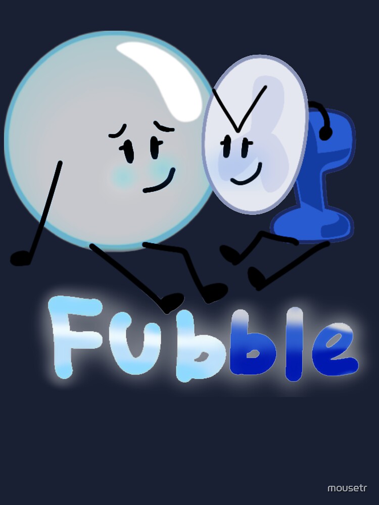 BFB BFDI Fanny and Bubble Full Background | Sticker