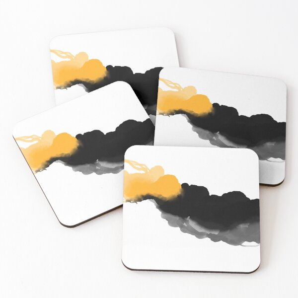 Item preview, Ink Abstract -  Black and Yellow designed and sold by Ilze Lucero.