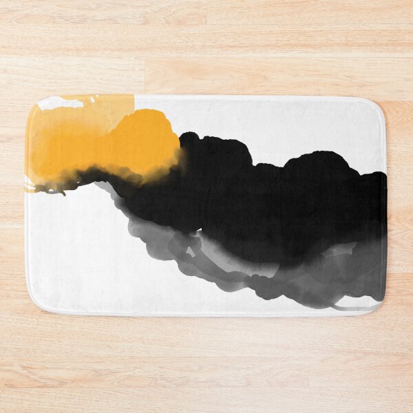 Item preview, Ink Abstract -  Black and Yellow designed and sold by Ilze Lucero.