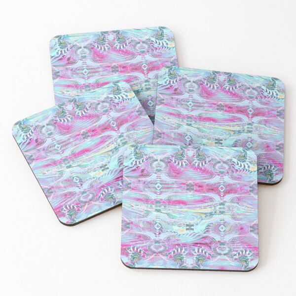Item preview, Raspberry Ocean Ripple Fractal Pattern. designed and sold by MindTravel.