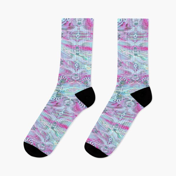 Item preview, Raspberry Ocean Ripple Fractal Pattern. designed and sold by MindTravel.
