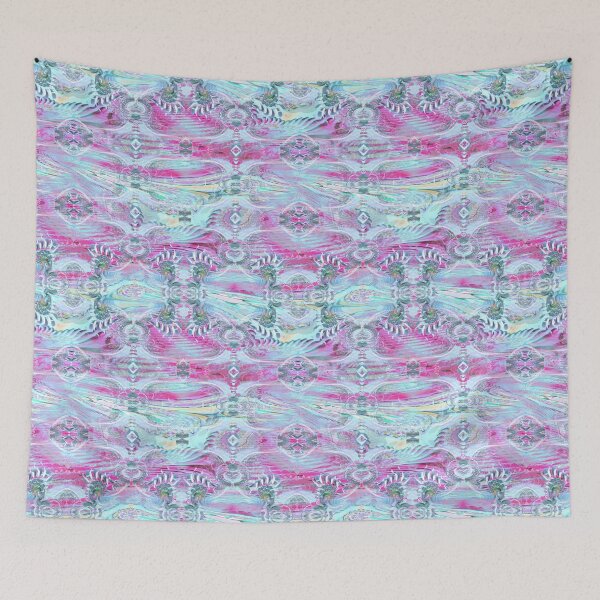 Item preview, Raspberry Ocean Ripple Fractal Pattern. designed and sold by MindTravel.