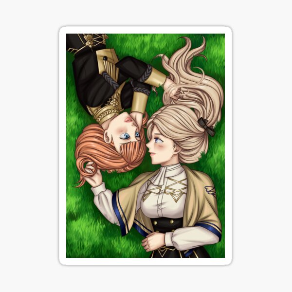 Mercedes and Annette (FE3H) Sticker