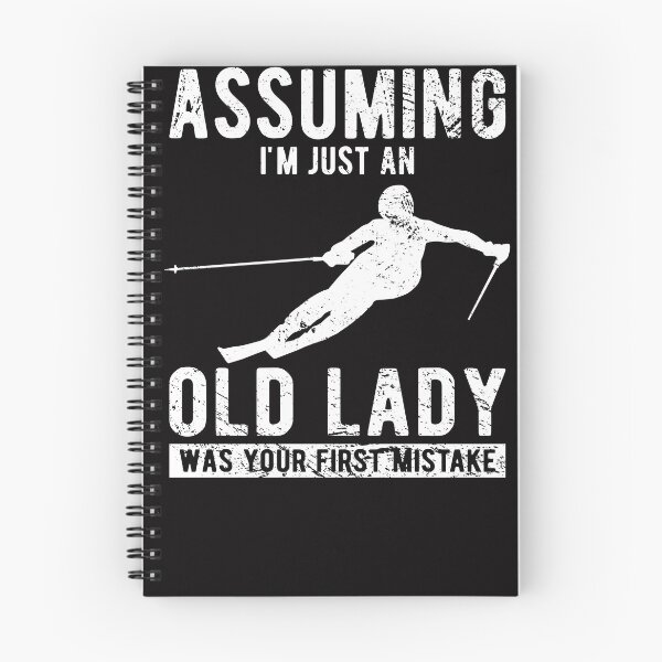 Item preview, Funny Old Lady Skier's T Shirt designed and sold by Dan66.