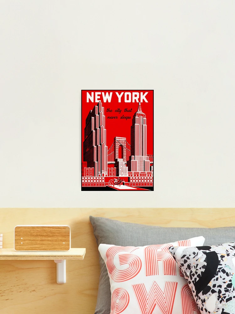 Quadro NY Skyline The City That Never Sleeps– Jerry America