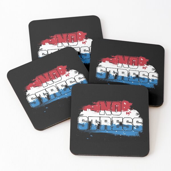 Item preview, No Stress Red White Blue designed and sold by BestTrendyChoices.