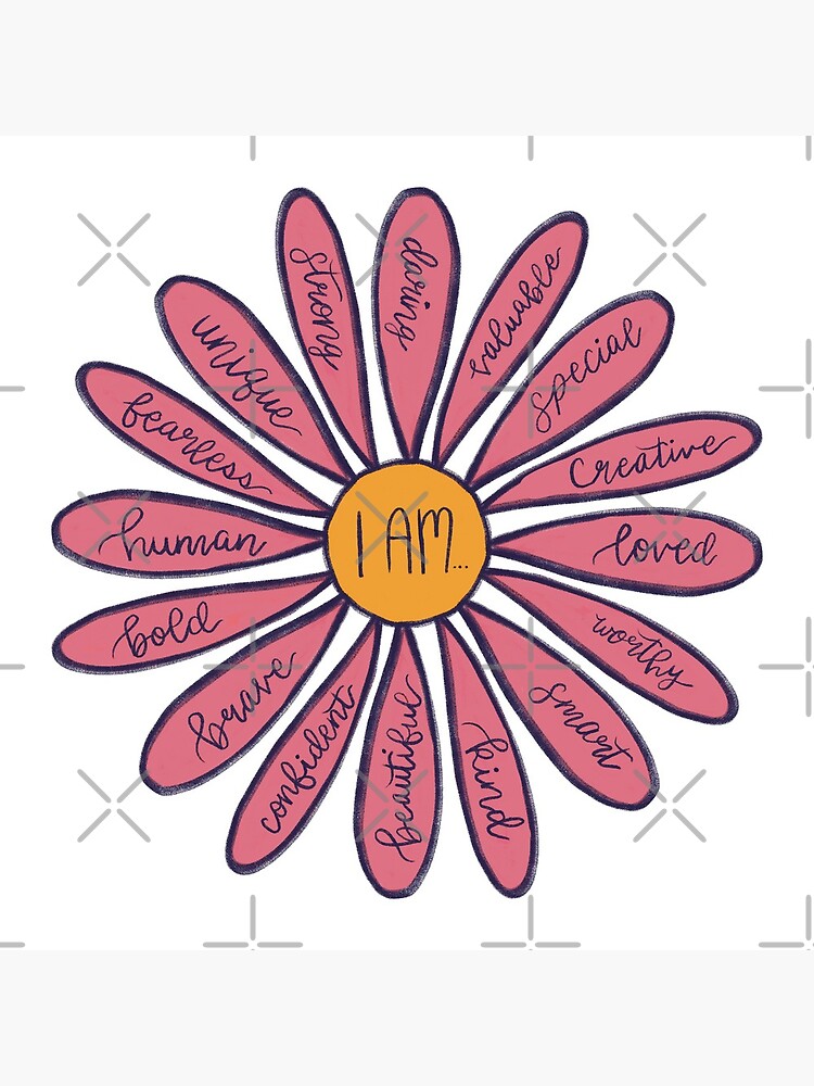 Positive Affirmations Sticker for Sale by Normal-Clothes