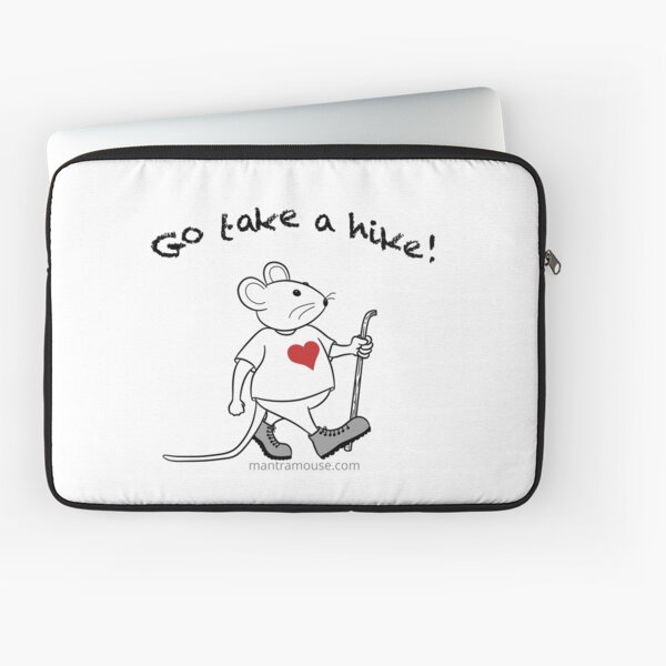 Item preview, MantraMouse® Go Take a Hike! Cartoon  designed and sold by Donna Martini.