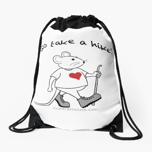 Item preview, MantraMouse® Go Take a Hike! Cartoon  designed and sold by Donna Martini.