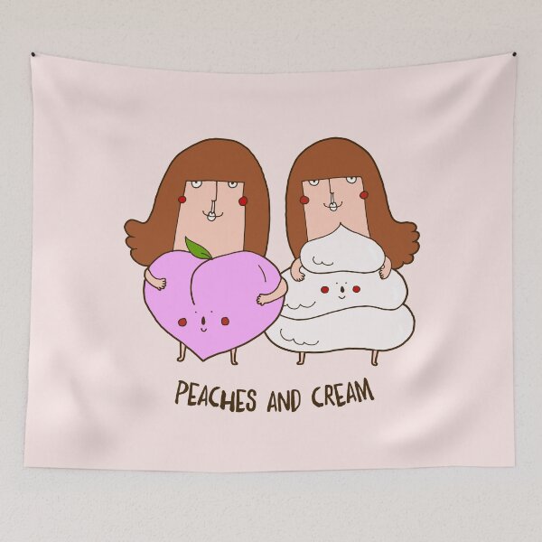 Item preview, Peaches & Cream designed and sold by littleredcheeks.