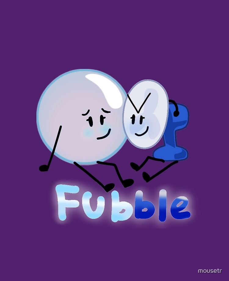 BFB BFDI Fanny and Bubble Full Background Pin for Sale by mousetr