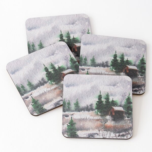 Item preview, Winter Cottage designed and sold by vikingsbooksetc.