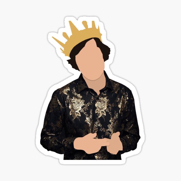 king david dobrik Sticker