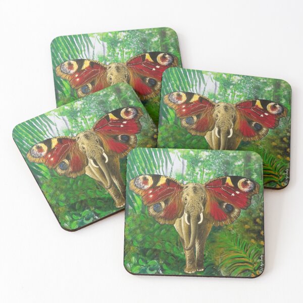 Item preview, ELEPHANT I BUTTERFLY designed and sold by Anja Semling.