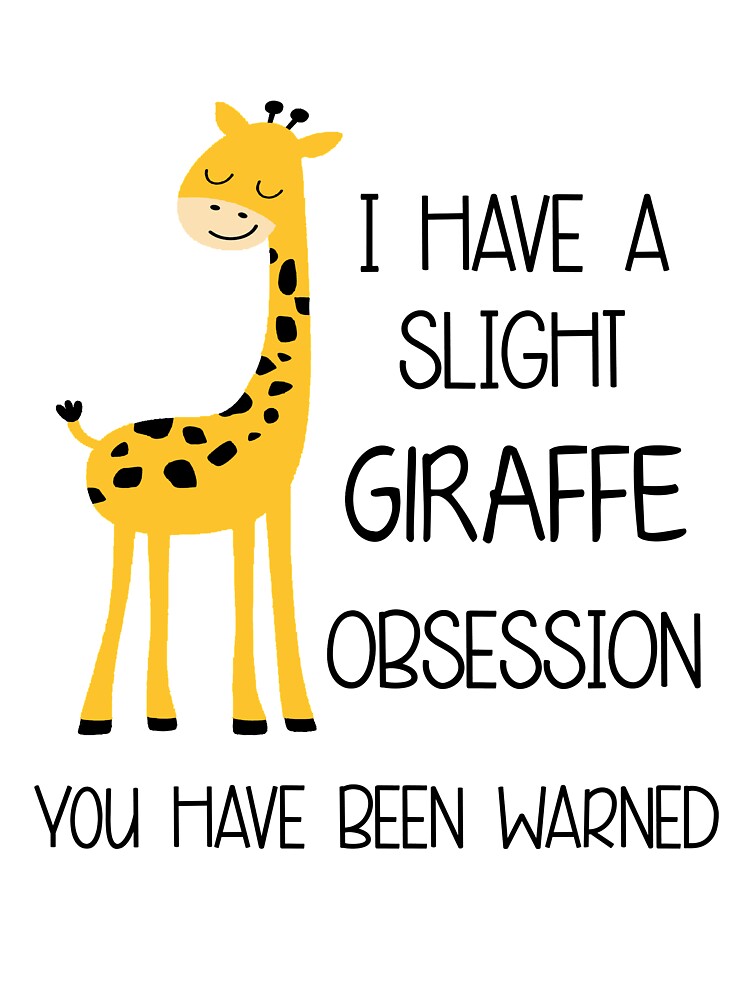 Giraffe Shirt Lovers Gifts Funny Saying