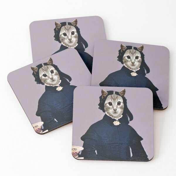 Item preview, Victorian Cat Lady designed and sold by Loveday Funck.