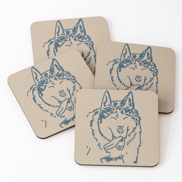 Item preview, Happy Husky designed and sold by Louise Harding.