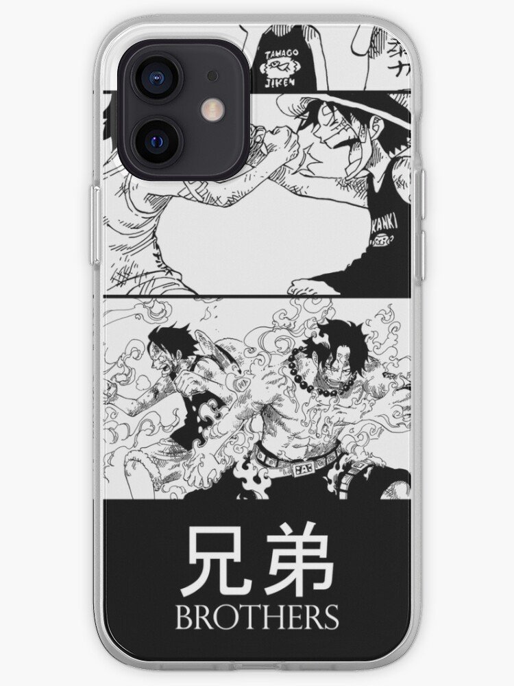 兄弟 Brothers Portgas D Ace And Monkey D Luffy Iphone Case Cover By Kakakarrotcakes Redbubble