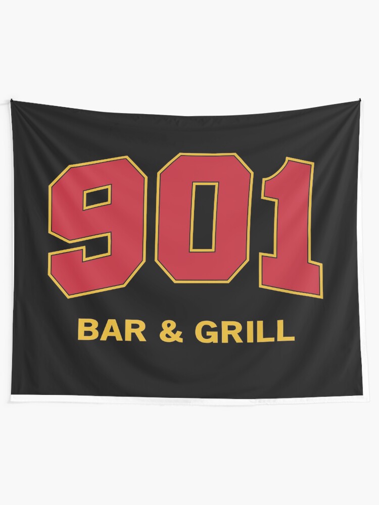 "901 Bar and Grill" Tapestry for Sale by katebowling Redbubble