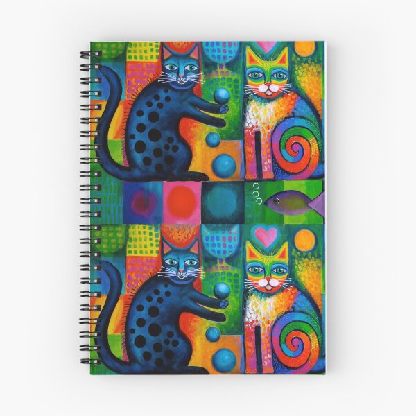 Item preview, Two cheeky cats Acrylics designed and sold by Karin Zeller.