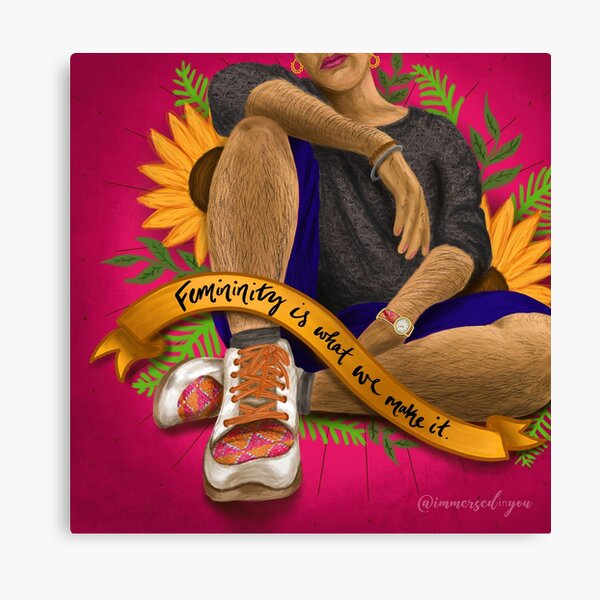 Femininity is What We Make it Canvas Print