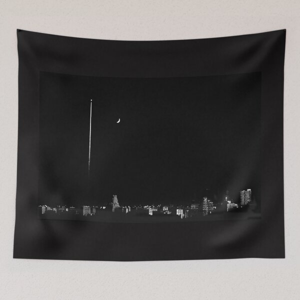 Item preview, Vapor Trail, Crescent Moon Over Manhattan designed and sold by MaryAnn Reilly.
