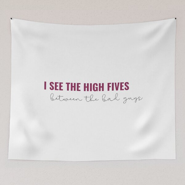 Item preview, I See The High Fives Between The Bad Guys -  Taylor Swift Lover Album lyrics MAATHP designed and sold by bombalurina.