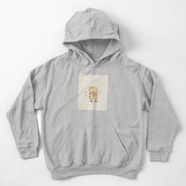 Kwii with hearts for kid clothes Kids Pullover Hoodie