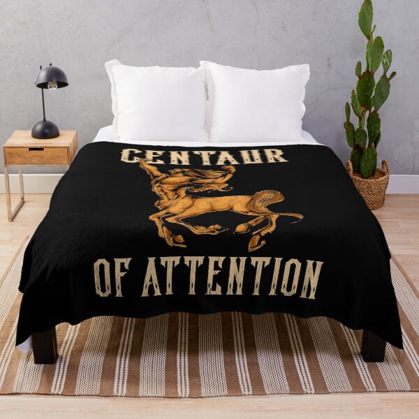 Item preview, Funny Centaur of Attention Pun Greek Mythology Pun designed and sold by perfectpresents.