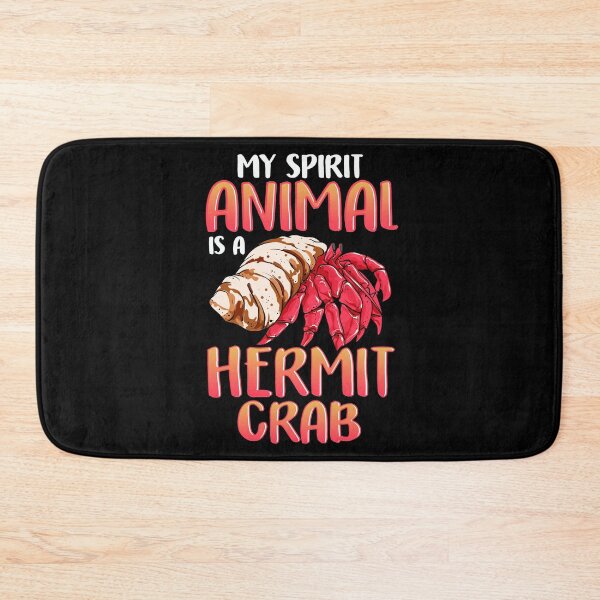 Item preview, My Spirit Animal Is a Hermit Crab Crustacean Pun designed and sold by perfectpresents.
