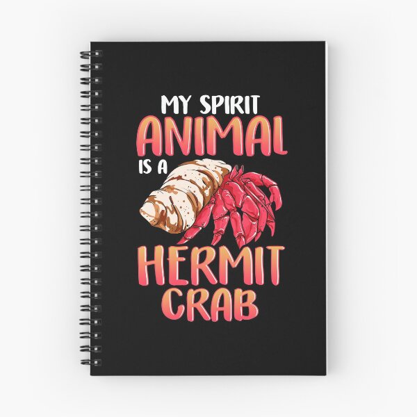 Item preview, My Spirit Animal Is a Hermit Crab Crustacean Pun designed and sold by perfectpresents.