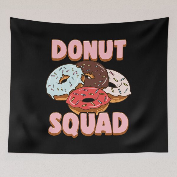 Item preview, Donut Squad Donut Lover Breakfast Food Pun designed and sold by perfectpresents.